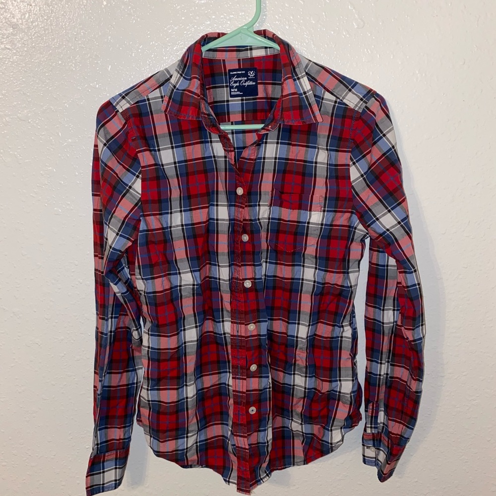 flannel like long sleeve